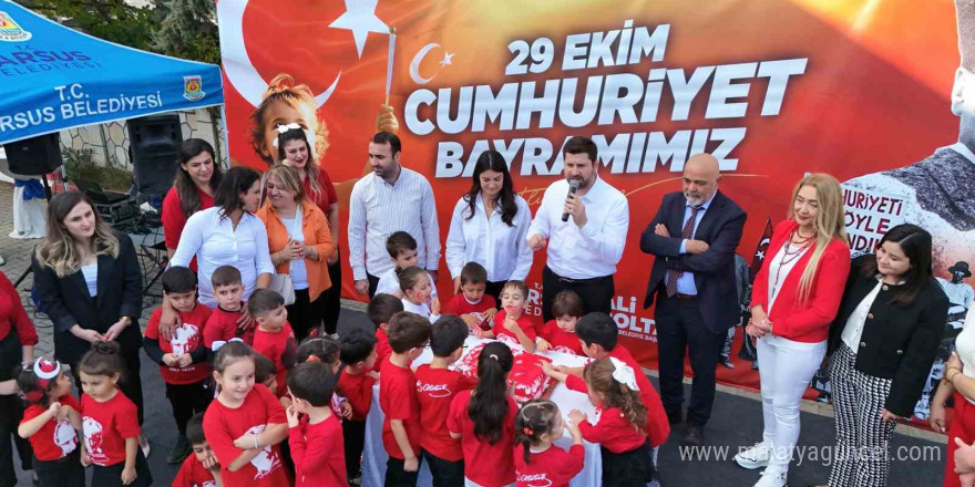 Tarsus Belediyesi kreşlerinde Cumhuriyet Bayramı coşkusu