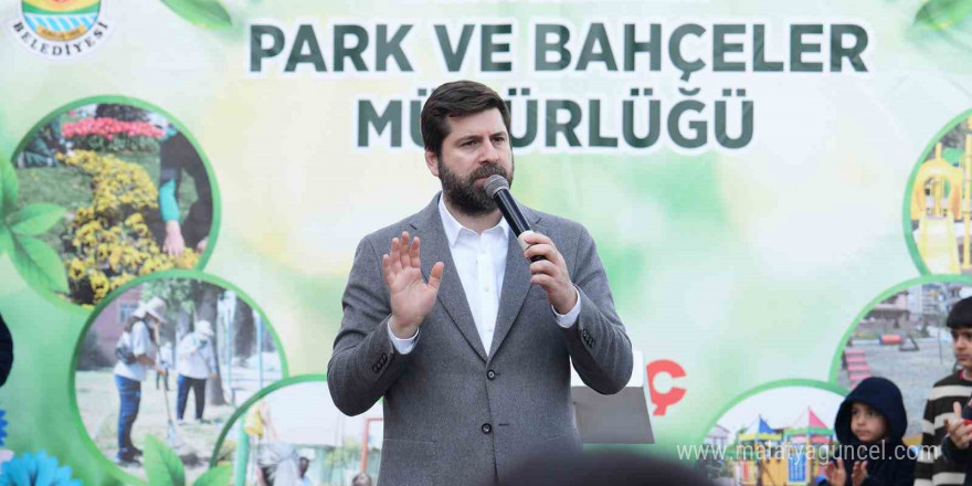 Tarsus Belediyesince yaptırılan Yaşar Kemal Parkı hizmete açıldı