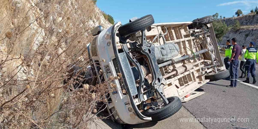 Tarsus’ta trafik kazası: 1 yaralı