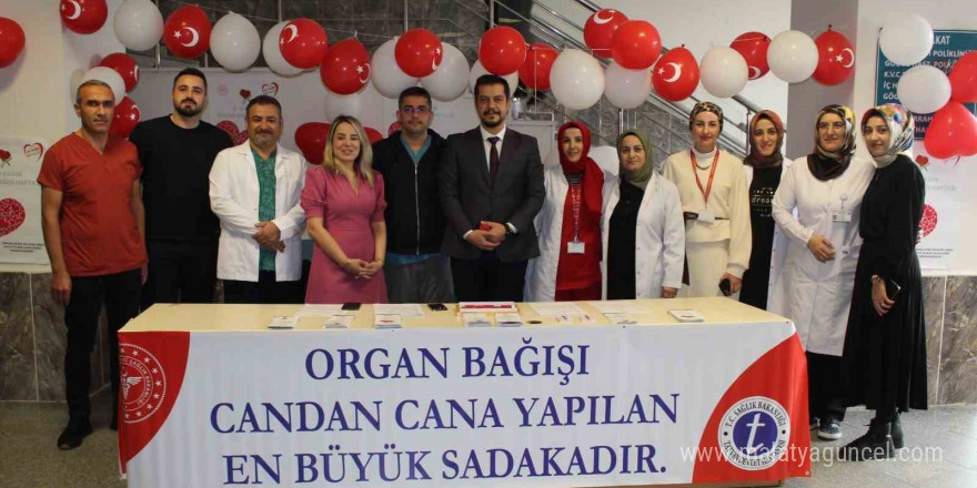 Tatvan Devlet Hastanesinde “Organ Bağışı Haftası” etkinliği düzenlendi