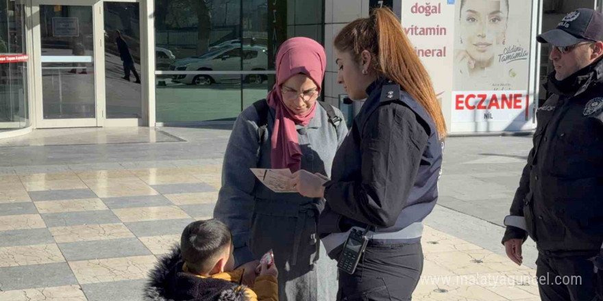 Tatvan’da polis ekiplerinden KADES ve dolandırıcılık bilgilendirmesi