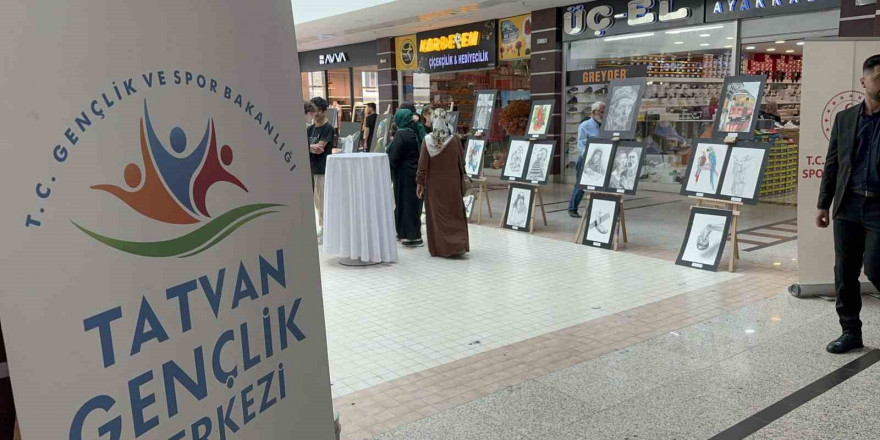 Tatvan’da “resim sergisi” açıldı