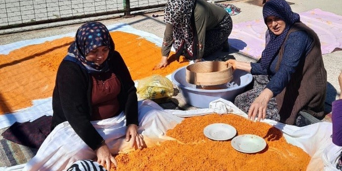 Tavşanlı’da tarhana birlikteliği