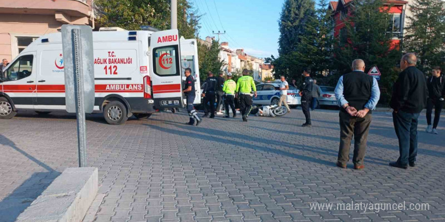 Tavşanlı’da trafik kazası, 3 yaralı