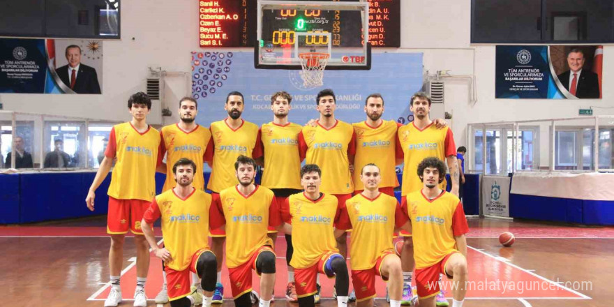 TB2L: Kocaeli BŞB Kağıtspor: 58 - Göztepe: 54