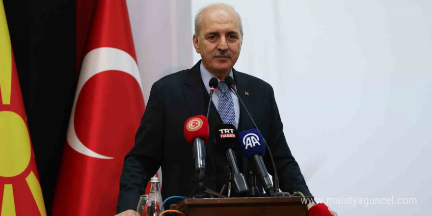 TBMM Başkanı Kurtulmuş: “Balkan ülkeleriyle Türkiye arasındaki ilişkinin ana ekseni halklar arasındaki kardeşlik ve dostluk ilişkisidir