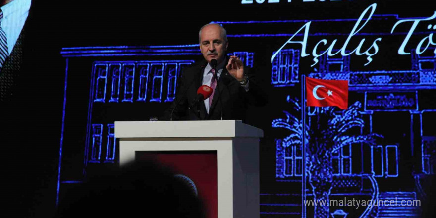 TBMM Başkanı Kurtulmuş: 'İsrail’in BM üyeliğinin askıya alınması konuşulmalı'