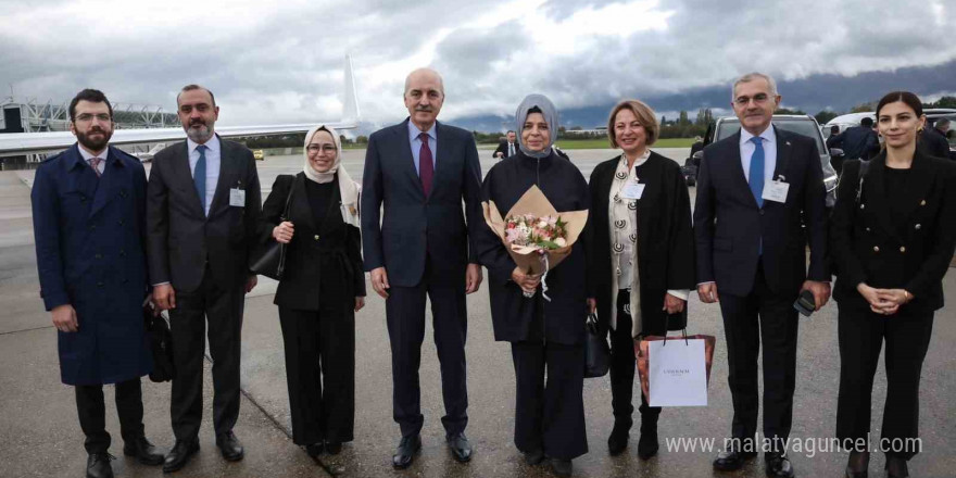 TBMM Başkanı Kurtulmuş, İsviçre’de