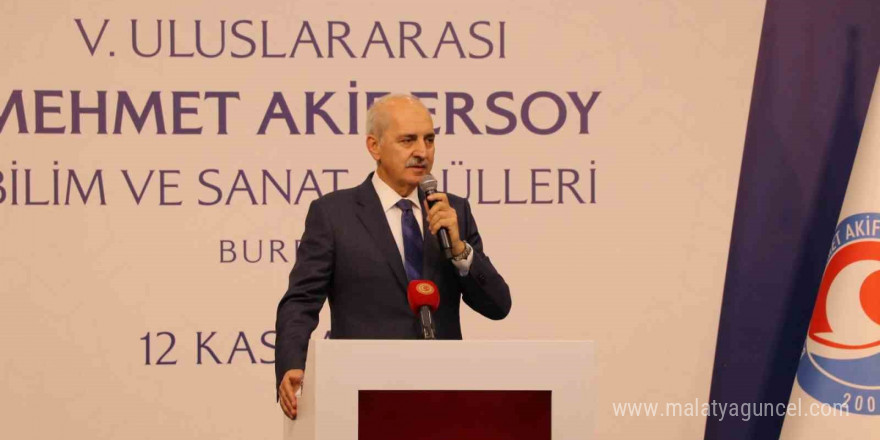 TBMM Başkanı Numan Kurtulmuş: 