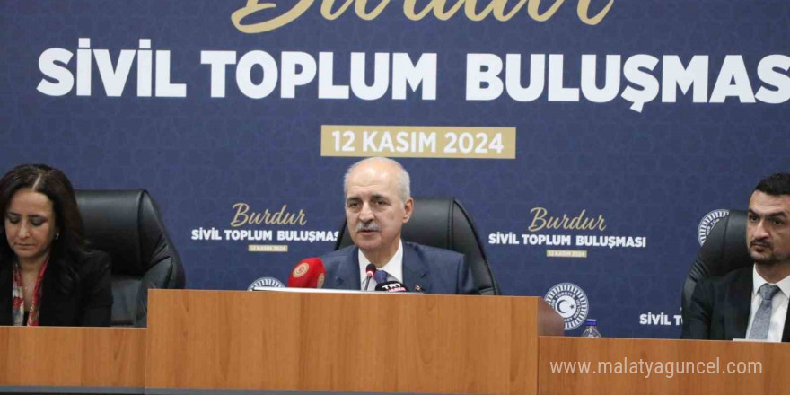 TBMM Başkanı Numan Kurtulmuş: 'Türkiye artık kendi eksenini tahkim ediyor'