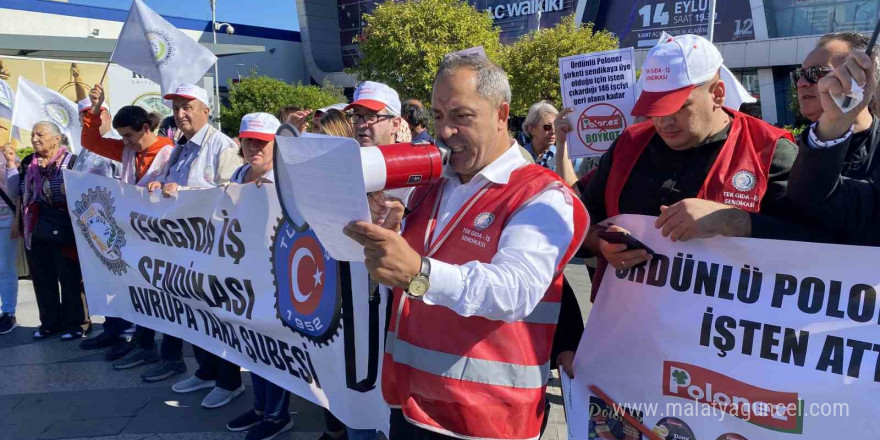 TEK GIDA-İŞ sendikasından işten çıkarılan Polonez işçileri için açıklama