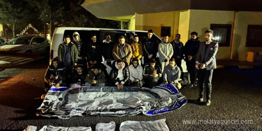 Tekirdağ’da göçmen kaçakçılığı operasyonu: 17 göçmen yakalandı