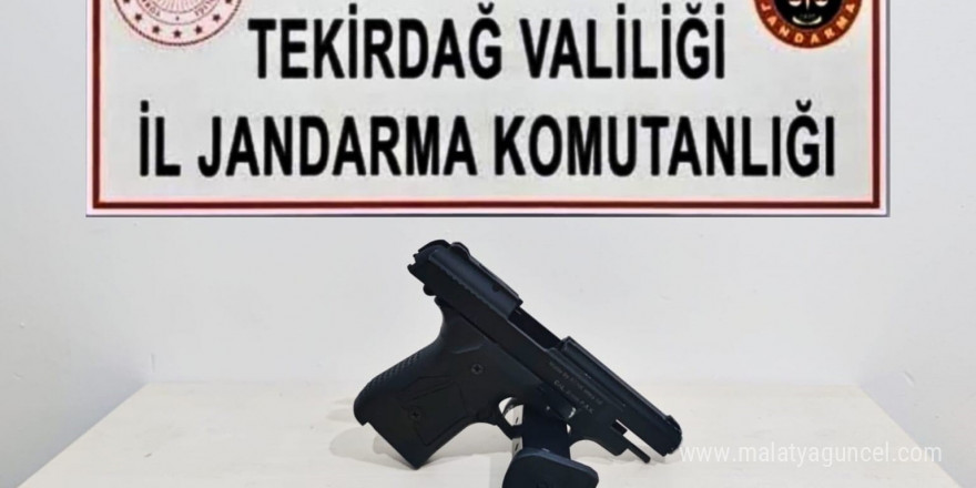 Tekirdağ’da jandarmadan silah operasyonları: 3 gözaltı