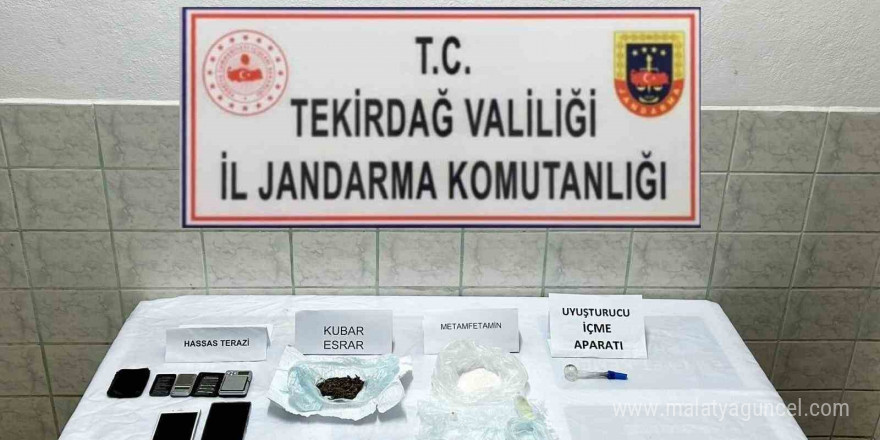 Tekirdağ’da kaçak alkol ve uyuşturucu operasyonu