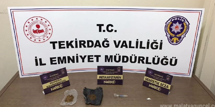 Tekirdağ’da narkotik operasyonları sürüyor