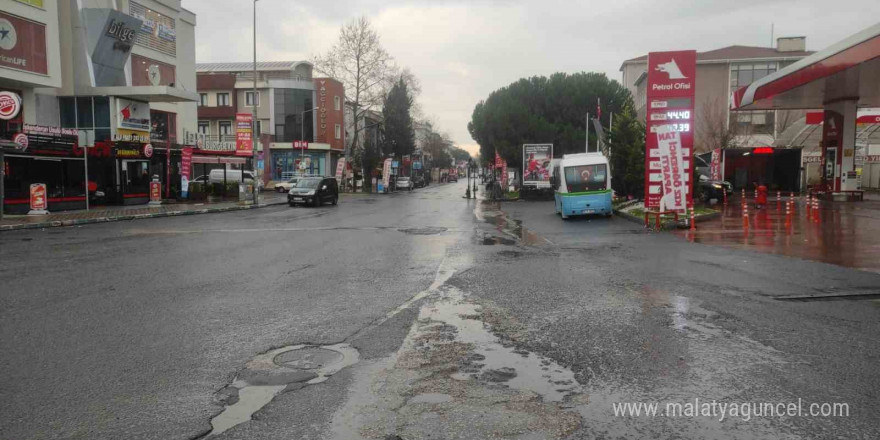 Tekirdağ’da sağanak yağış