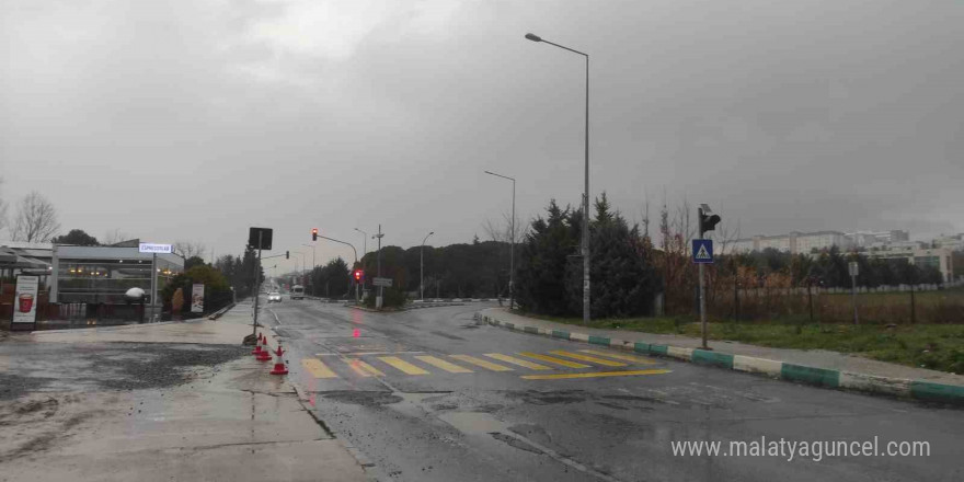 Tekirdağ’da sağanak yağış