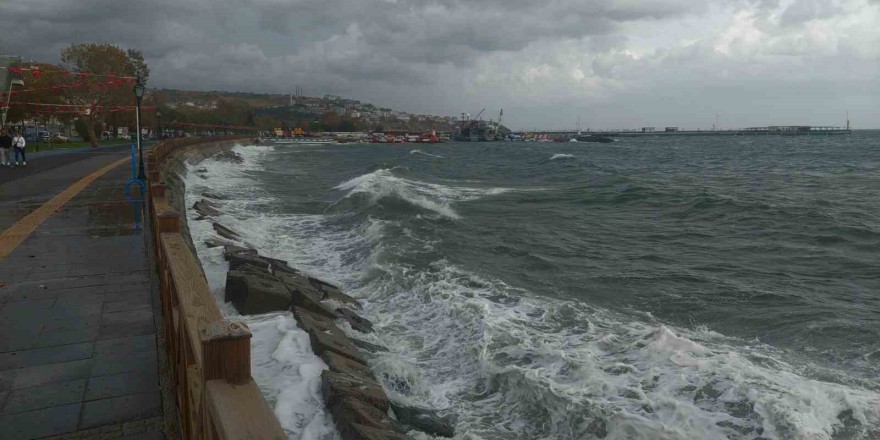 Tekirdağ’da şiddetli lodos