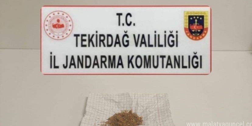 Tekirdağ’da uyuşturucu operasyonları: 3 kişi yakalandı