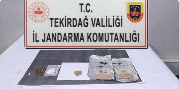 Tekirdağ’da uyuşturucu operasyonları: Çok sayıda uyuşturucu madde ele geçirildi