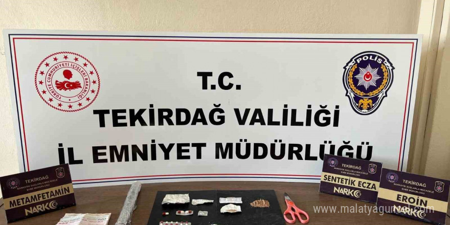 Tekirdağ’da uyuşturucu operasyonlarında 9 kişi tutuklandı