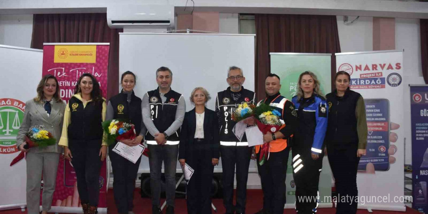 Tekirdağ’da uyuşturucu ve dolandırıcılığa karşı farkındalık çalışmaları