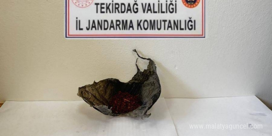 Tekirdağ’da uyuşturucuya geçit yok