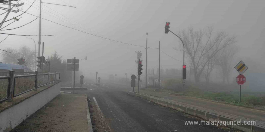 Tekirdağ’da yoğun sis