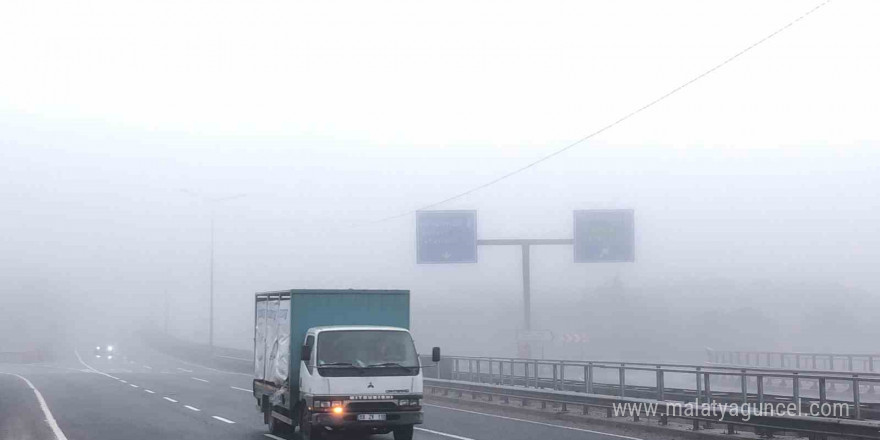 Tekirdağ’da yoğun sis