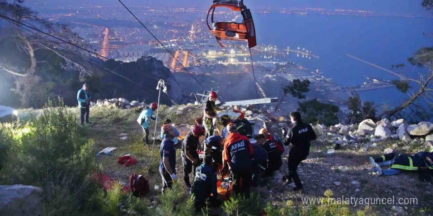 Teleferik kazası davasında, 5 sanığın tutukluluğuna devam kararı verildi