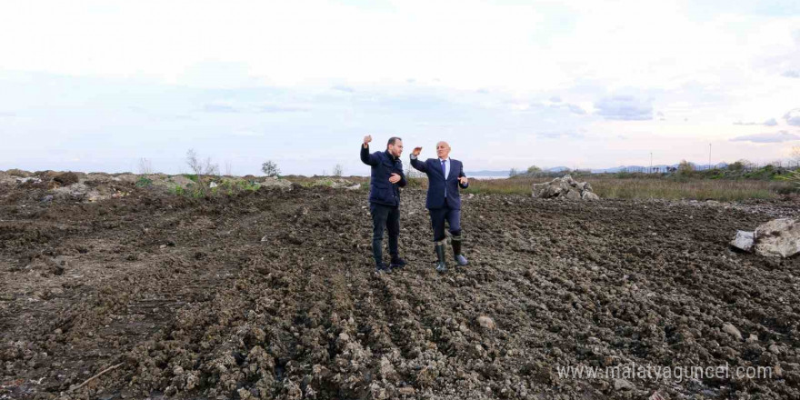 Terme’ye Millet Bahçesi yapılması için hazırlıklar başladı