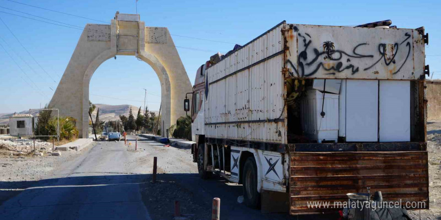 Teröristlerden alınan Tişrin Barajı görüntülendi