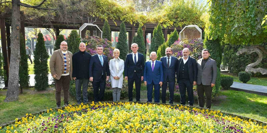 TFF Başkanı Hacıosmanoğlu’ndan Başkan Büyükkılıç’a ziyaret