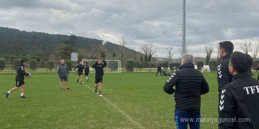 TFF Riva Tesisleri’nde ’MHK maç öncesi kampı’ devam ediyor