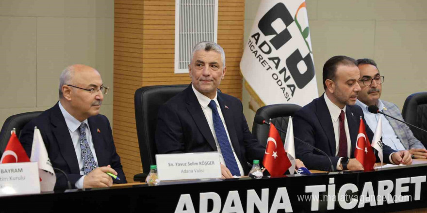 Ticaret Bakanı Bolat: 'Adana’da ilk 8 ayda 223 milyon lira hibe ihracat teşviki desteği sağladık'