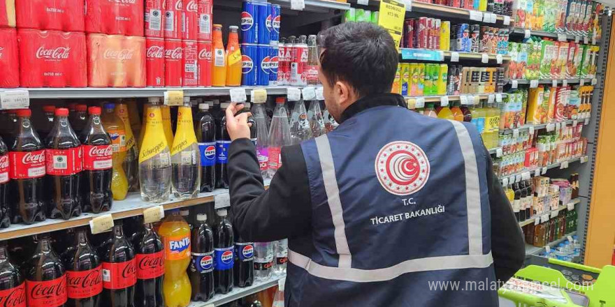 Ticaret İl Müdürlüğü ekiplerince 1 ayda 413 bin 600 TL ceza kesildi