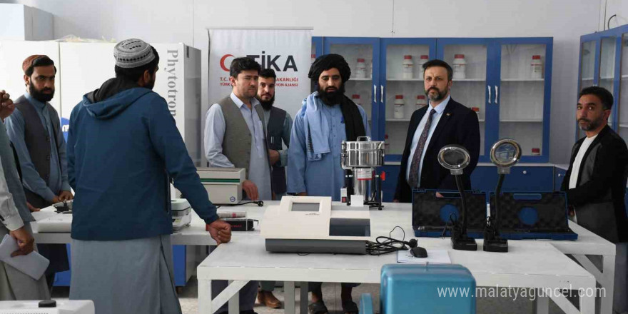 TİKA, Afganistan’da ziraat laboratuvarı kurdu