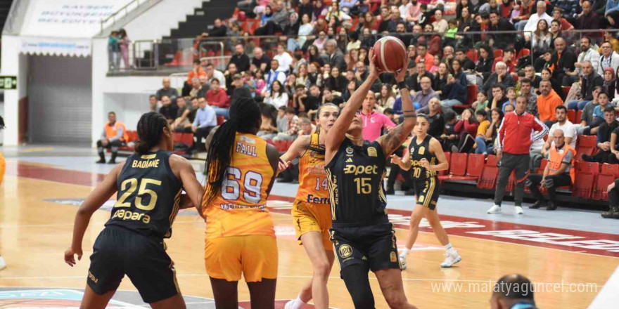 TKBL: Melikgazi Kayseri Basketbol: 57 - Fenerbahçe Opet: 89