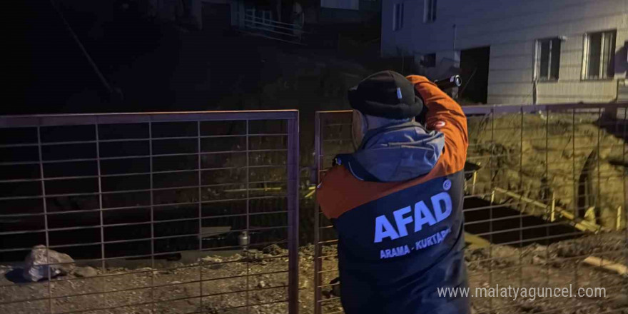 Tokat’ta inşaat kazısı 5 daireyi boşalttırdı