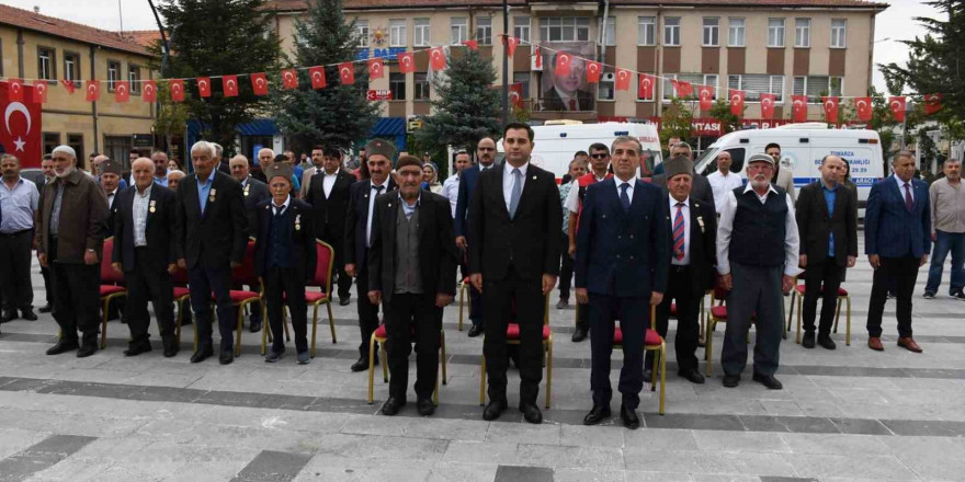 Tomarza’da Gaziler Günü programı düzenlendi