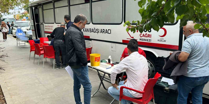 Tomarzalılar kan bağışladı