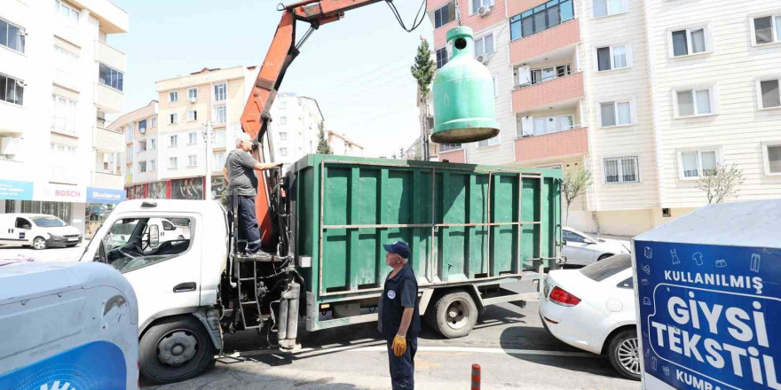 Tonlarca atık geri dönüşüme kazandırıldı