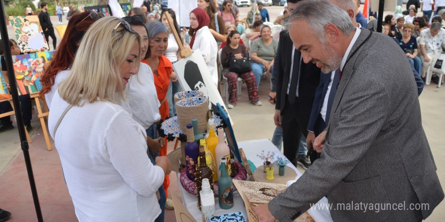 Toplum ruh sağlığı merkezi hastalarından sergi