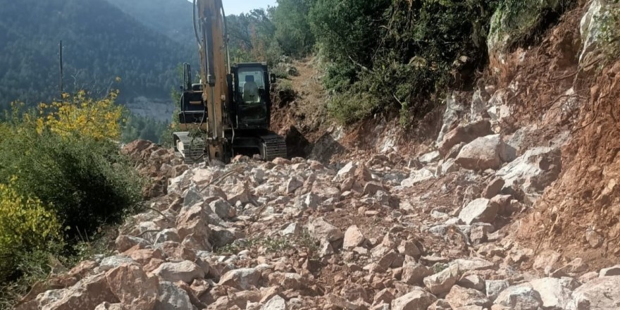 Toroslarda yollar yenileniyor