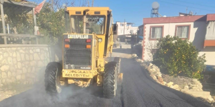 Toroslar’da yollar yenileniyor