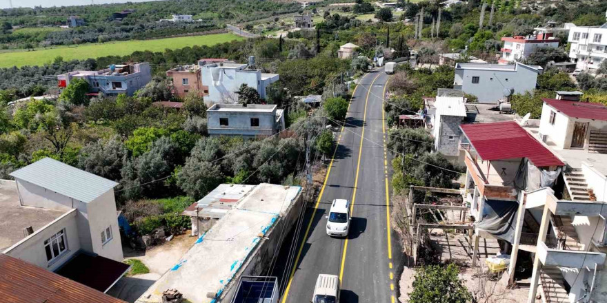 Toroslar’daki yol çalışmaları tamamlandı