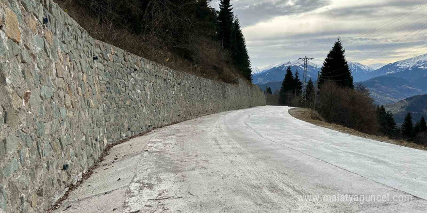 Trabzon’da asfalt ve beton yol yatırımları 2024 yılında da sürdü