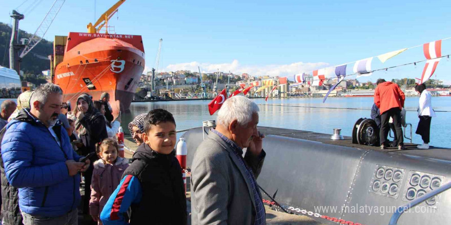 Trabzon’da denizaltı heyecanı