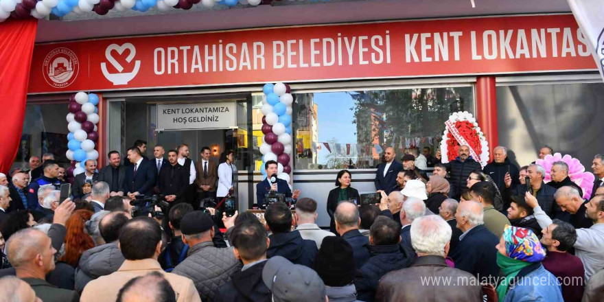 Trabzon’da ikinci kent lokantası İnönü mahallesinde açıldı