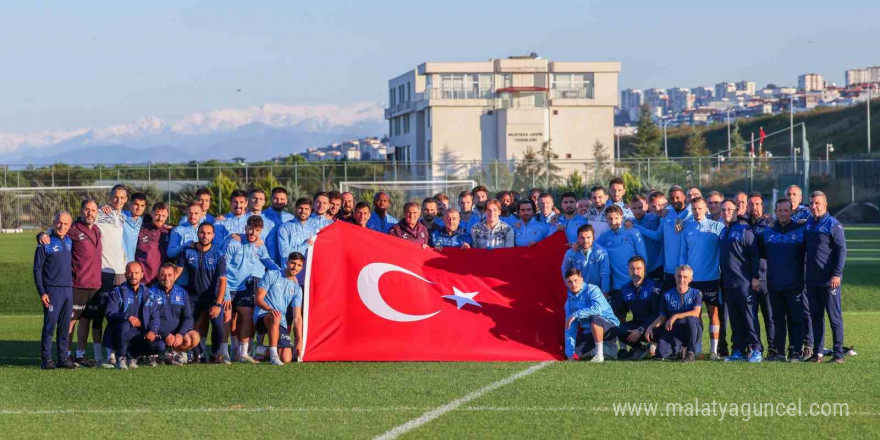 Trabzonspor, Fenerbahçe maçı hazırlıklarını sürdürdü